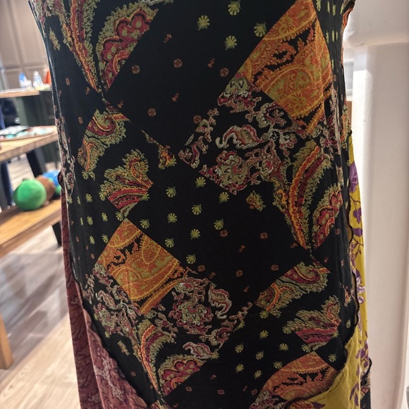 Free People Desert Flower Patched Maxi Dress Size XS- A great find! - Picture 14 of 14